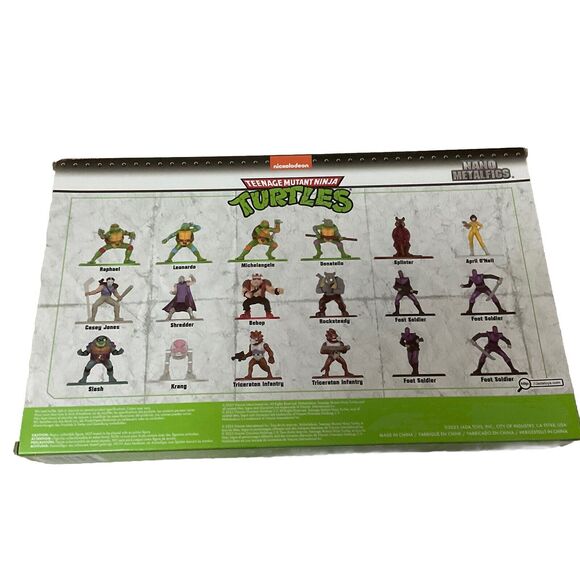 Nickelodeon Teenage Mutant Ninja Turtles Jada Nano Metalfigs 18 Figures New - Picture 2 of 3